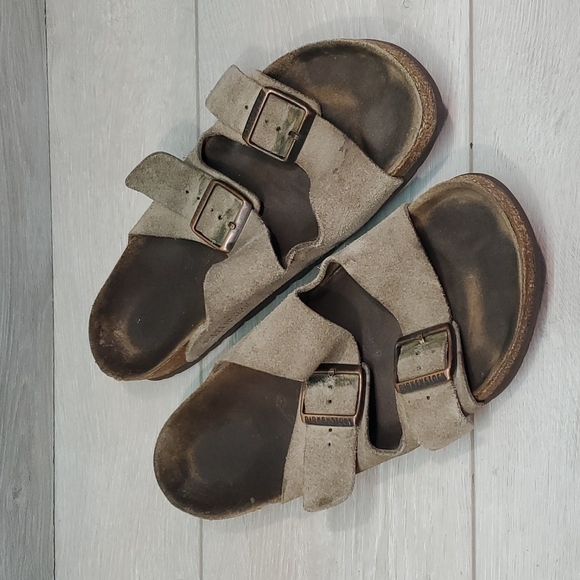 Birkenstock Women Arizona Outdoor Sandals Flats shoes sz 40/9 - Picture 1 of 10